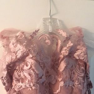 Pink Bridesmaid gown